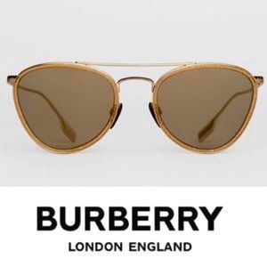 Burberry glitter detail sunglasses.